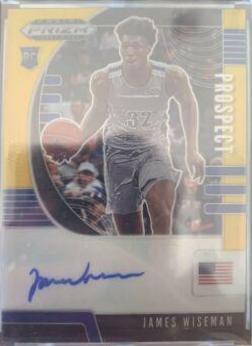 James Wiseman [Black Gold] #PA-JW