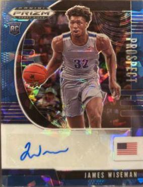 James Wiseman [Blue Ice] #PA-JW