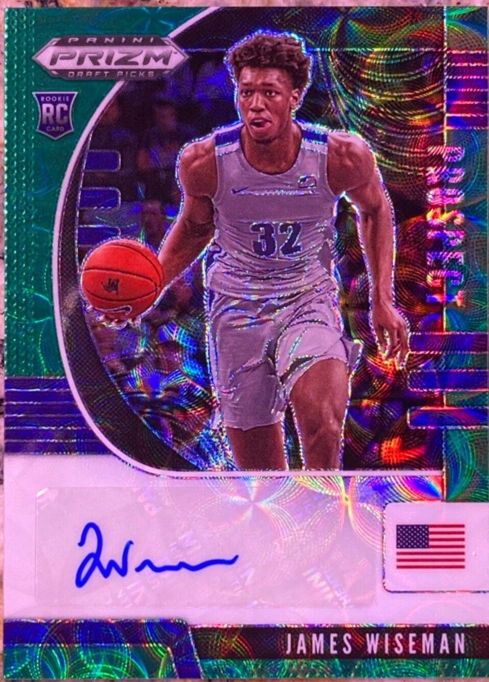James Wiseman [Choice Green] #PA-JW