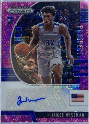 James Wiseman [Fast Break Pink] #PA-JW