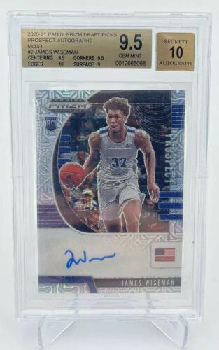 James Wiseman [Mojo Prizm] #PA-JW