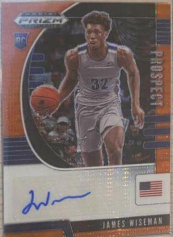 James Wiseman [Orange Pulsar] #PA-JW