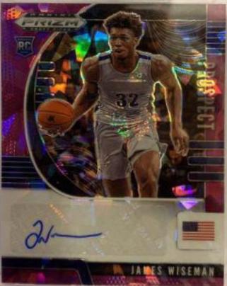 James Wiseman [Purple Ice] #PA-JW