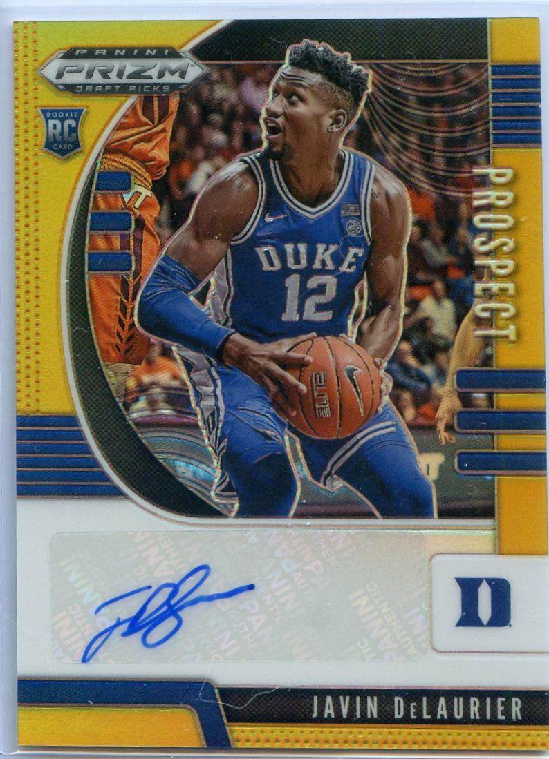 Javin DeLaurier [Gold Prizm] #PA-JD