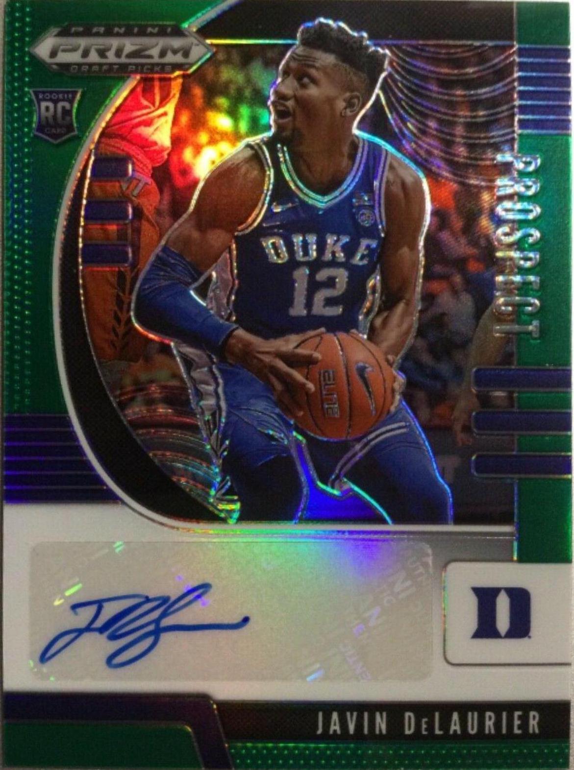 Javin DeLaurier [Green Prizm] #PA-JD