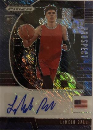 LaMelo Ball [Blue Shimmer] #PA-LB
