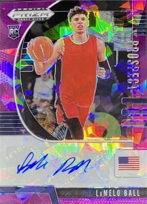 LaMelo Ball [Purple Ice] #PA-LB