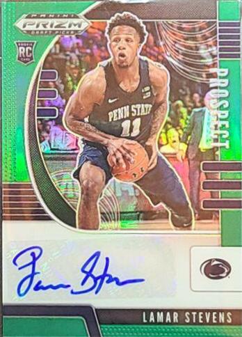 Lamar Stevens [Green Prizm] #PA-LS