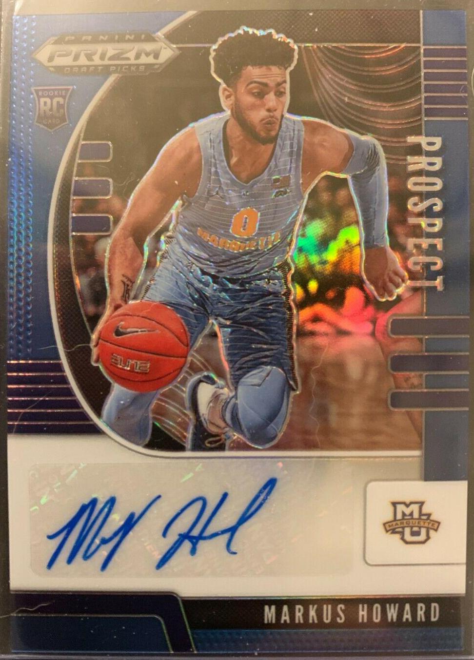 Markus Howard [Blue Prizm] #PA-MH