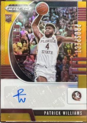 Patrick Williams [Gold Prizm] #PA-PW