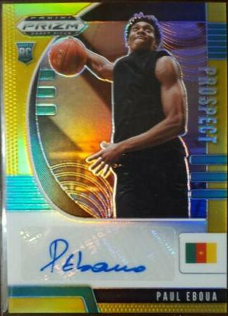 Paul Eboua [Gold Prizm] #PA-PE