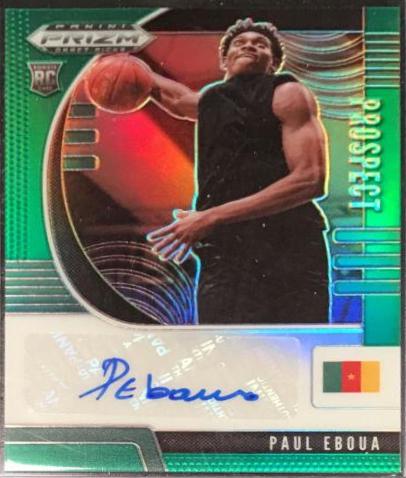 Paul Eboua [Green Prizm] #PA-PE