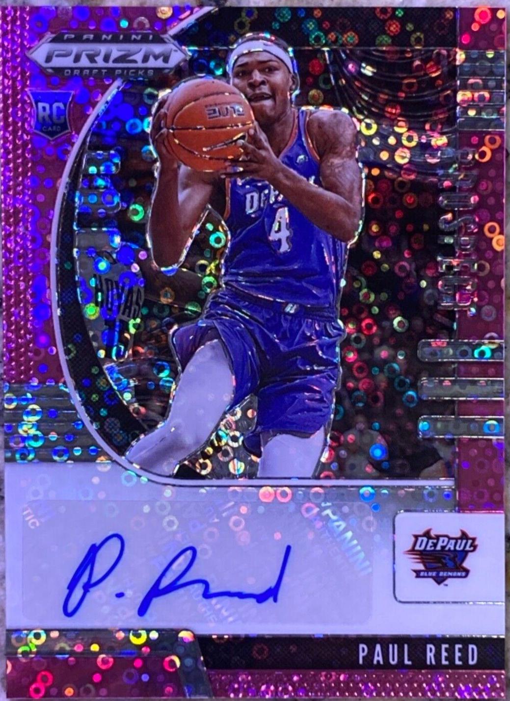 Paul Reed [Fast Break Pink] #PA-PR