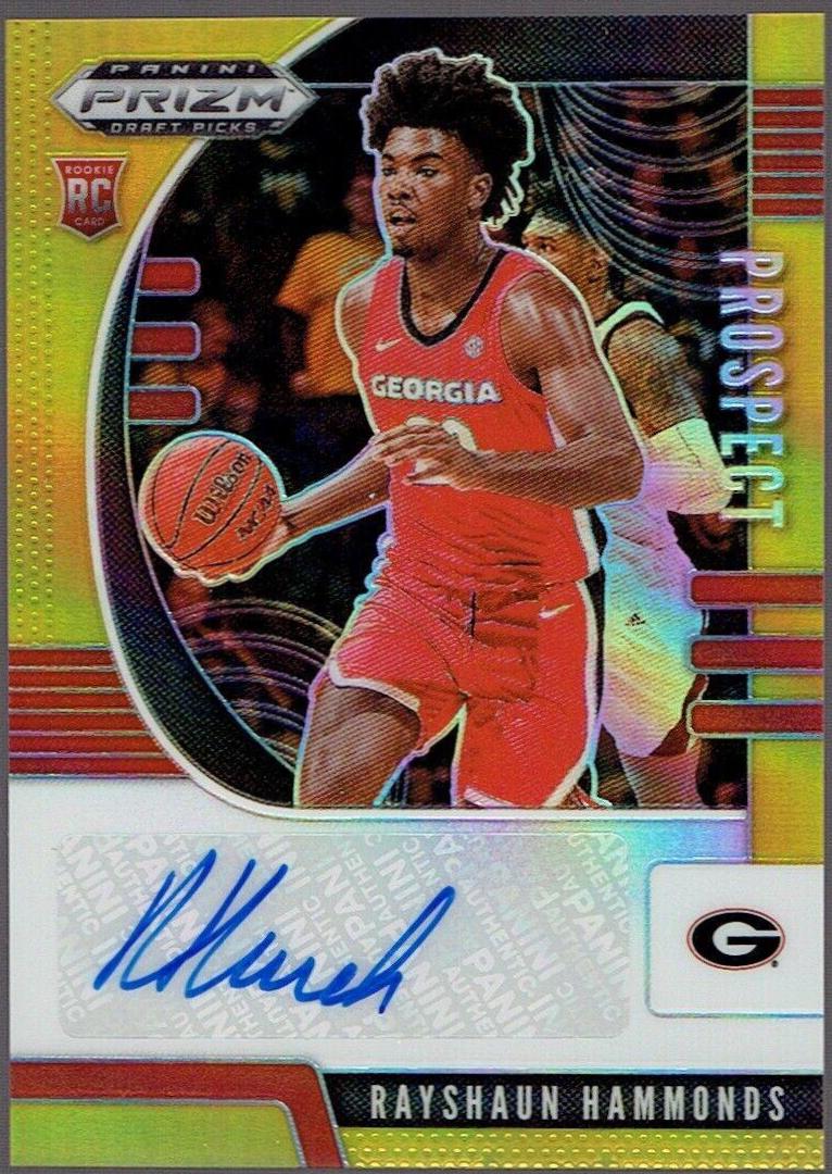 Rayshaun Hammonds [Gold Prizm] #PA-RH