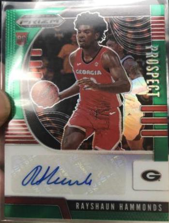 Rayshaun Hammonds [Green Prizm] #PA-RH