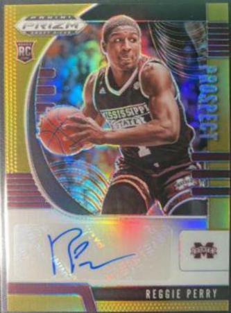Reggie Perry [Gold Prizm] #PA-RP