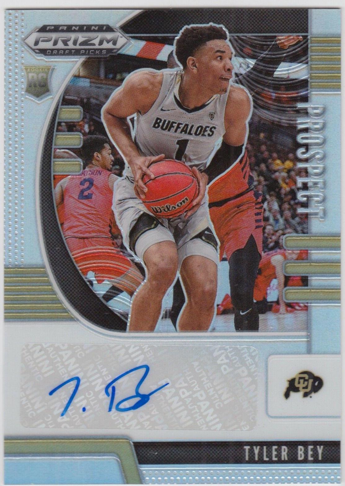 Tyler Bey [Silver Prizm] #PA-TB