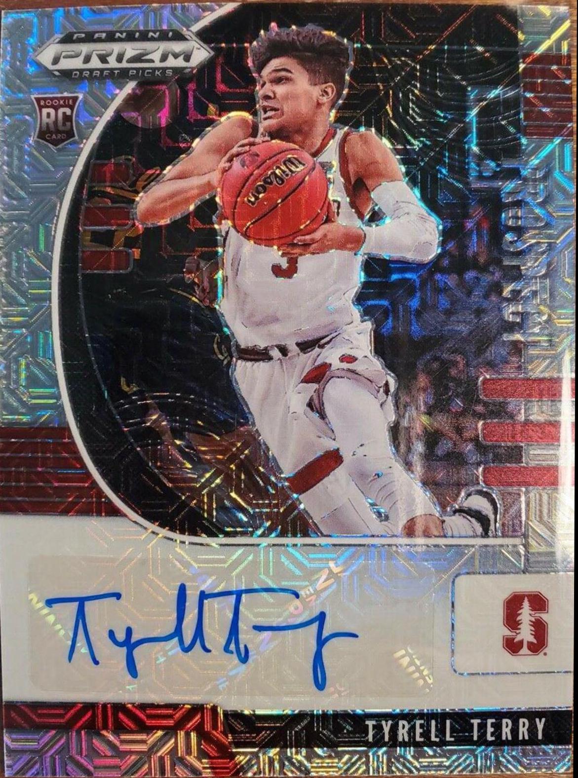 Tyrell Terry [Mojo Prizm] #PA-TT