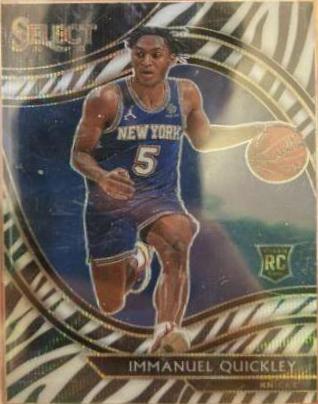 Immanuel Quickley [Zebra Prizm] #276