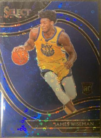 James Wiseman [Blue Disco Prizm] #299