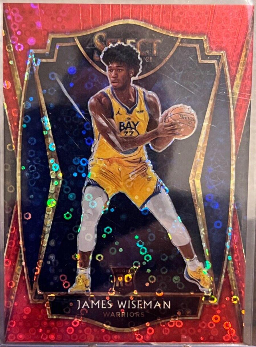 James Wiseman [Red Disco Prizm] #184