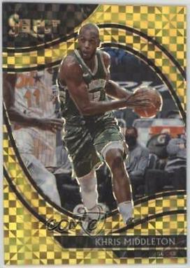 Khris Middleton [Gold Prizm] #256