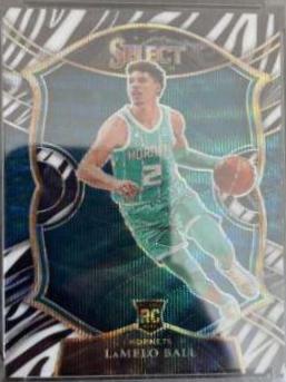 LaMelo Ball [Zebra Prizm] #63