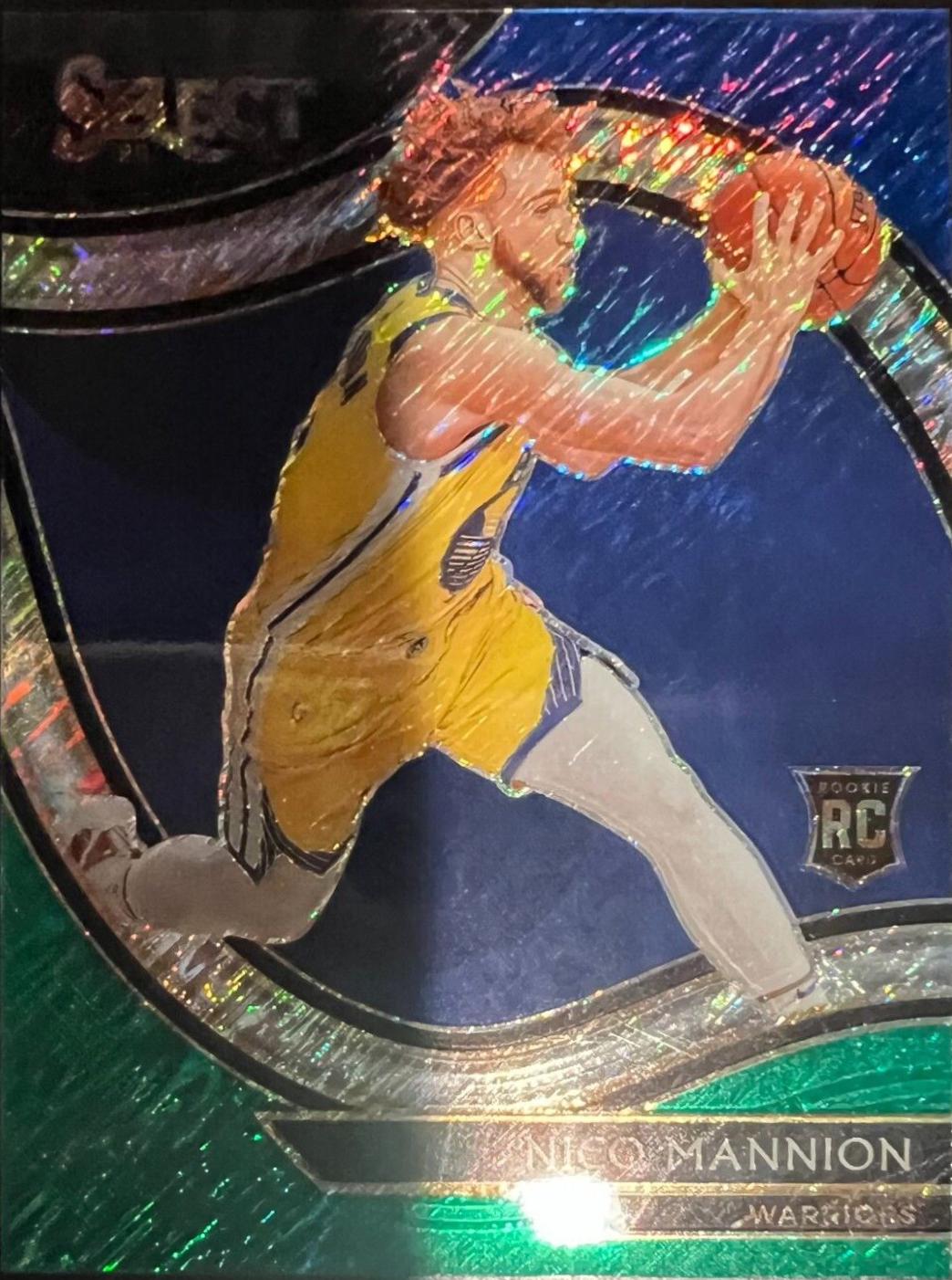 Nico Mannion [Blue White Green Flash] #261