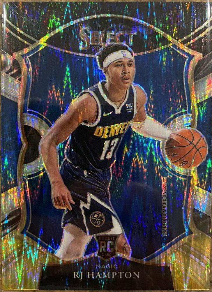 RJ Hampton [Black Prizm] #84