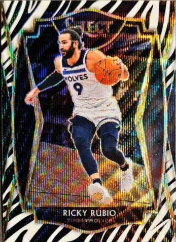 Ricky Rubio [Zebra Prizm] #133