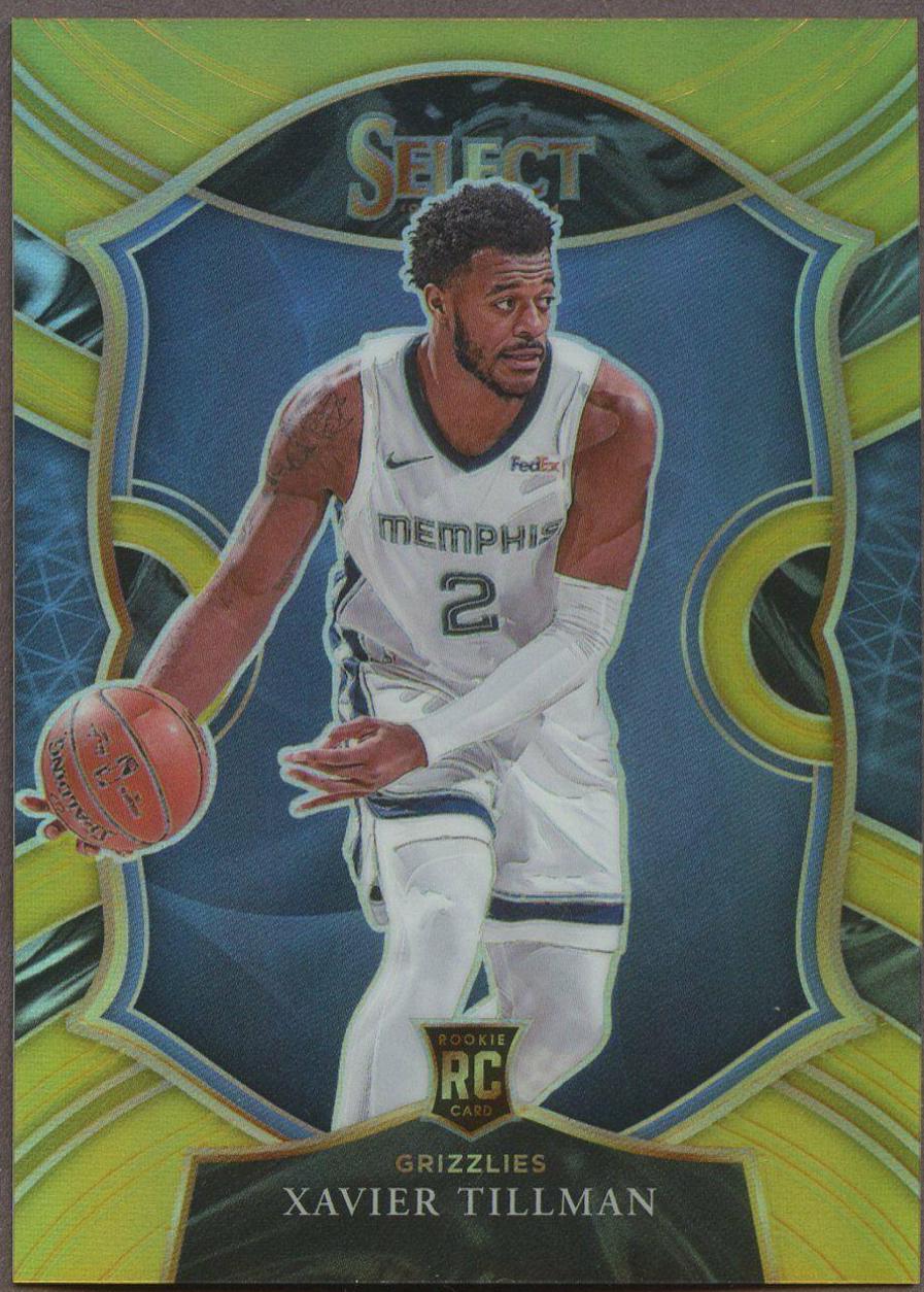 Xavier Tillman [Gold Prizm] #95