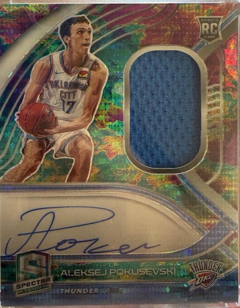 Aleksej Pokusevski [Jersey Autograph Celestial] #199