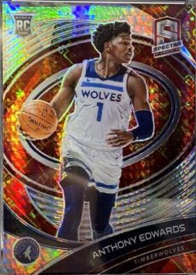 Anthony Edwards [Asia Red Gold] #101