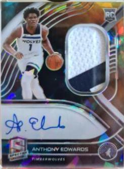 Anthony Edwards [Jersey Autograph Astral] #194