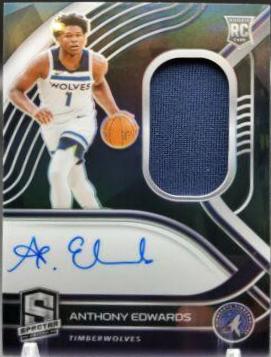 Anthony Edwards [Jersey Autograph Celestial] #194