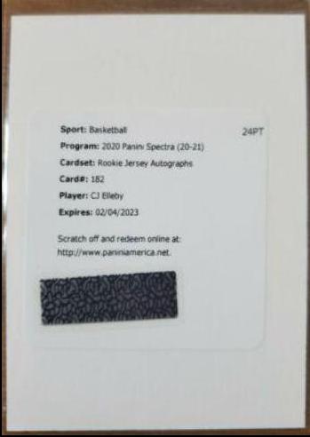 CJ Elleby [Jersey Autograph] #182