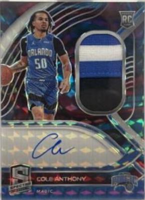 Cole Anthony [Jersey Autograph Interstellar] #190