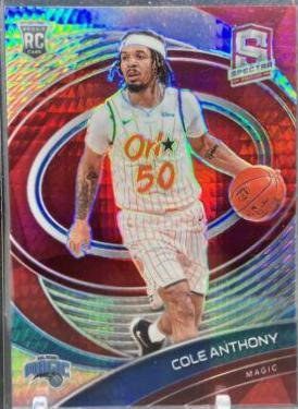 Cole Anthony [SP Asia Red] #105
