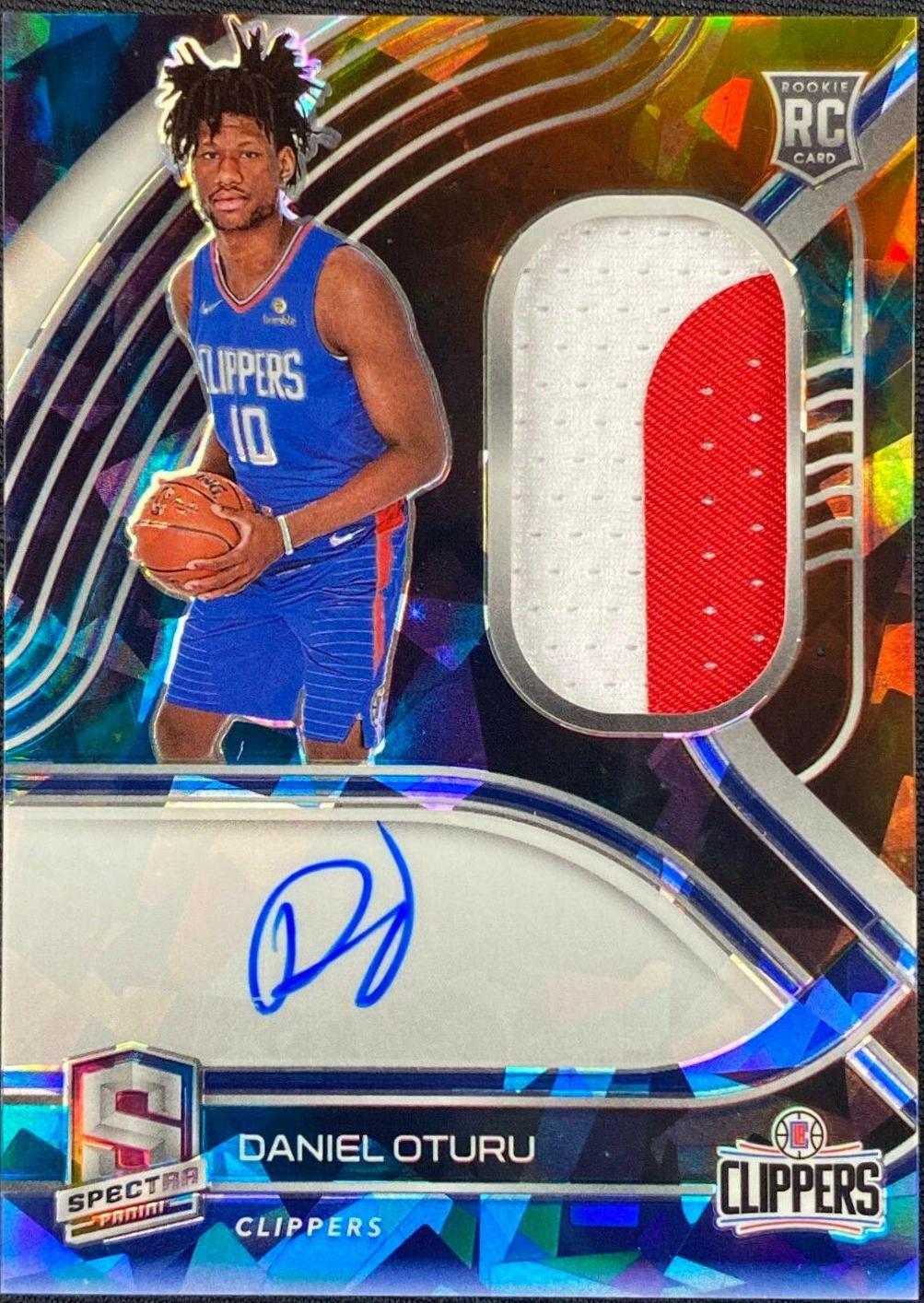 Daniel Oturu [Jersey Autograph Astral] #197