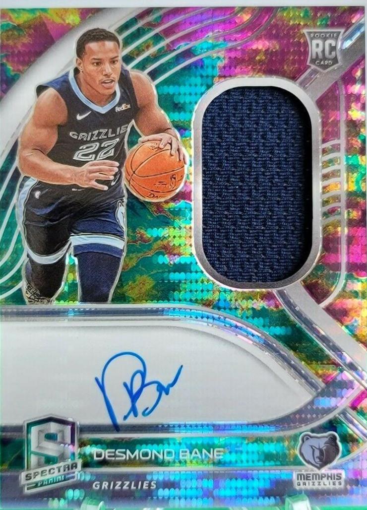 Desmond Bane [Jersey Autograph Celestial] #187