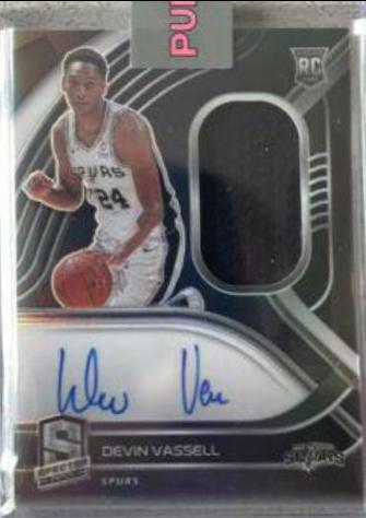 Devin Vassell [Jersey Autograph] #200