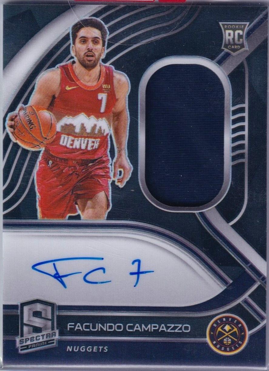 Facundo Campazzo [Jersey Autograph] #180