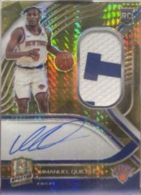 Immanuel Quickley [Asia Red Gold] #106
