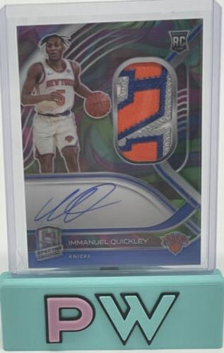 Immanuel Quickley [Jersey Autograph Marble] #184