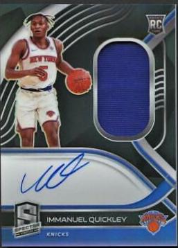 Immanuel Quickley [Jersey Autograph] #184