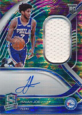 Isaiah Joe [Jersey Autograph Celestial] #176