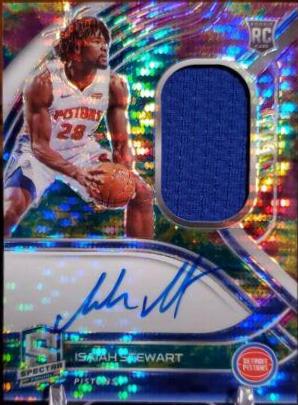 Isaiah Stewart [Jersey Autograph Celestial] #193