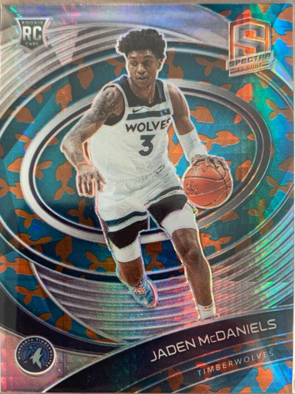 Jaden McDaniels [Asia Blue Orange] #120