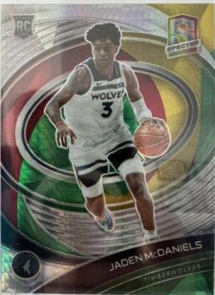 Jaden McDaniels [Asia Red Yellow Green] #120