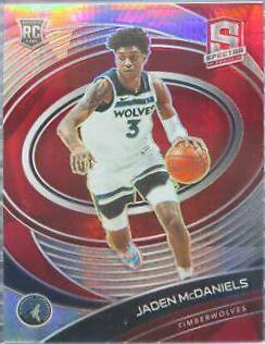 Jaden McDaniels [Asia Red] #120